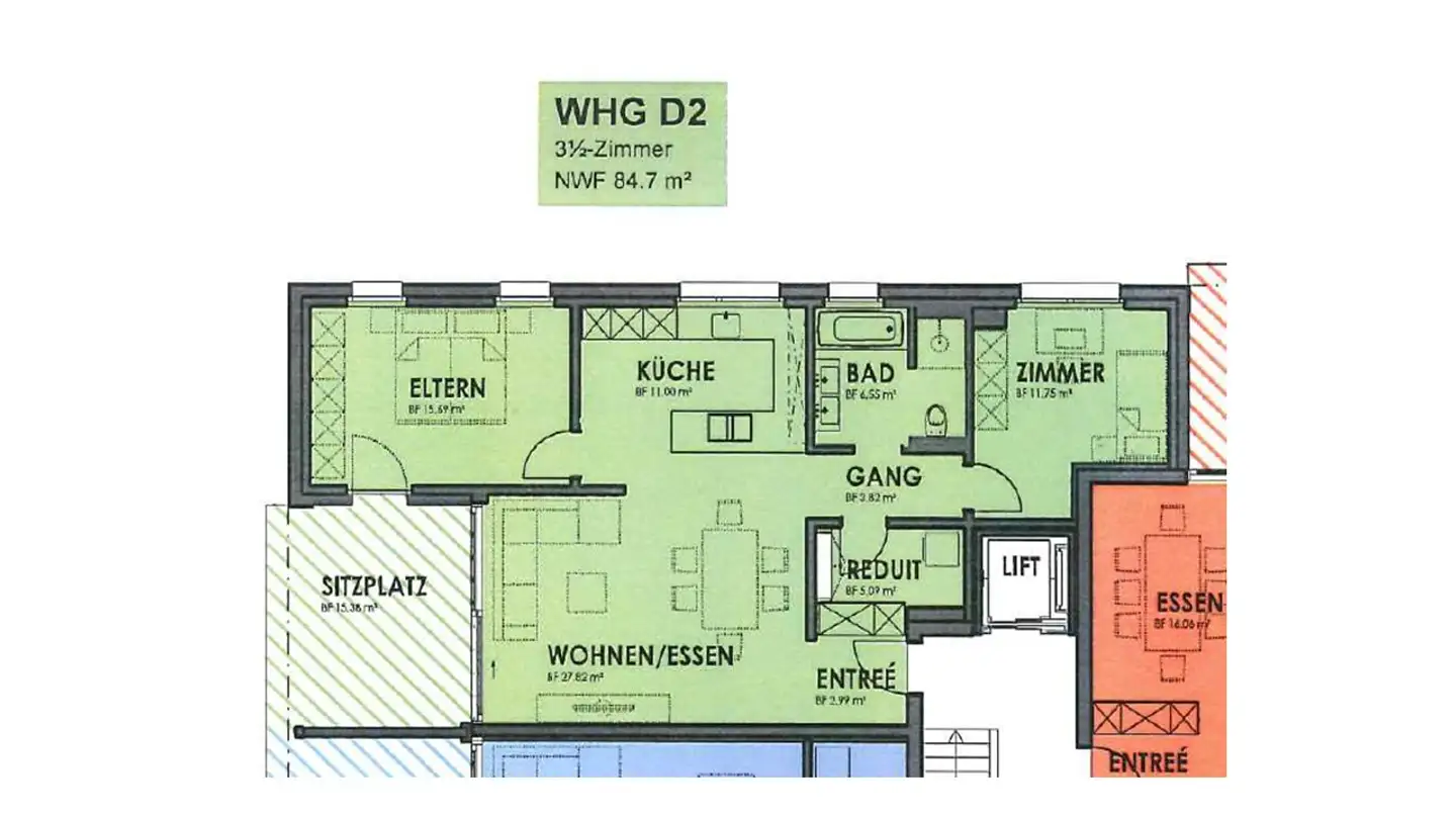 Wohnung mieten - Erlenstrasse 9, 5462 Siglistorf - Foto 3