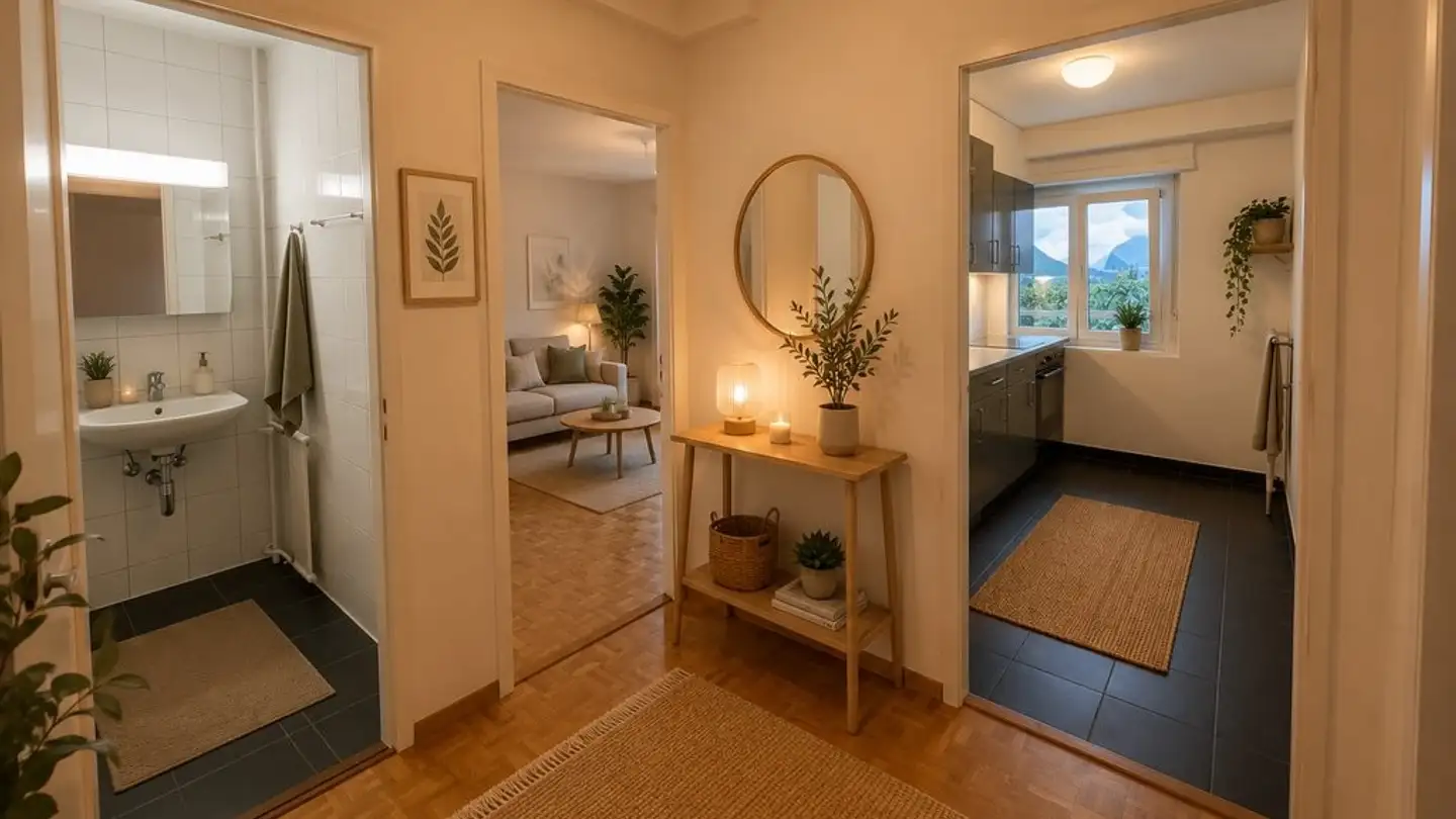 Appartement à louer - Avenue Des Brayères 5, 1815 Clarens - Photo 2