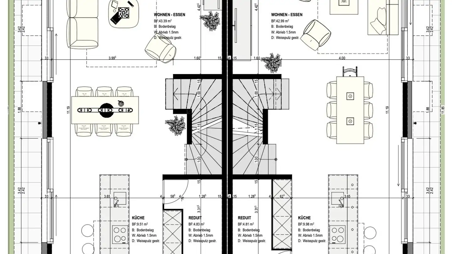 Maison jumelle à vendre - 4435 Niederdorf - Photo 3