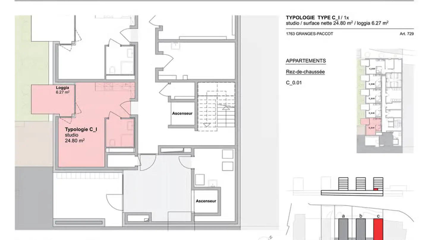 Wohnung mieten - Route Du Lac 13, 1763 Granges-Paccot - Foto 4