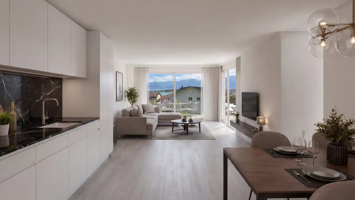 Apartment for sale - Route de l'Eglise 45, 1897 Bouveret - Photo 2