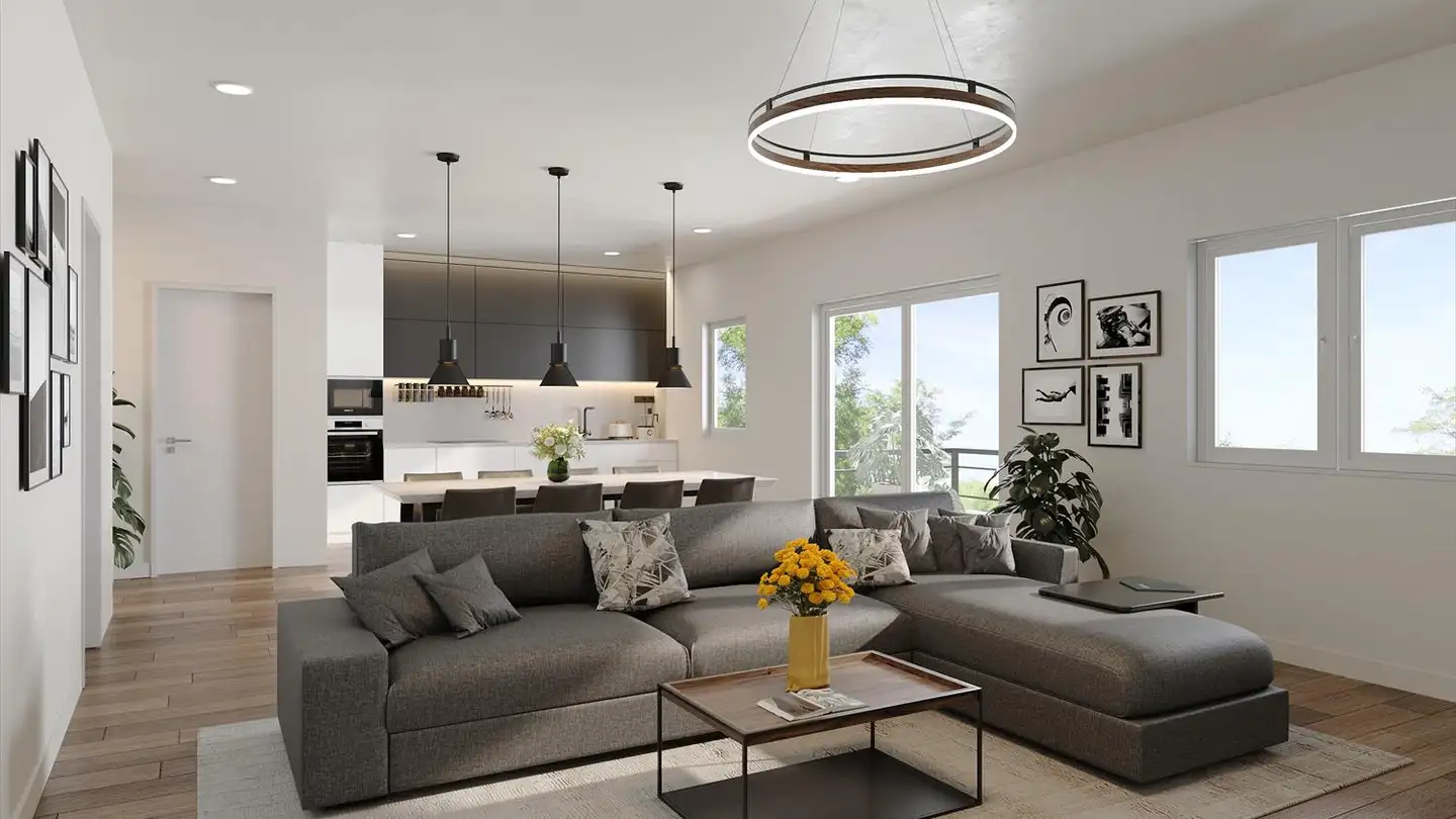 Stepped apartment for sale - Chemin Neuf, 1897 Les Evouettes