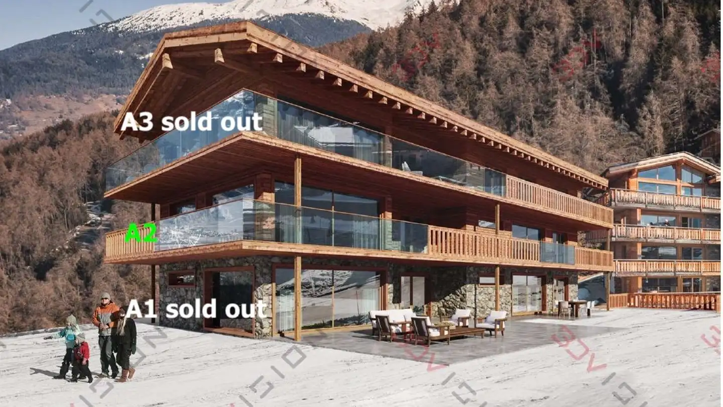 Stepped apartment for sale - 1993 Veysonnaz - Photo 3