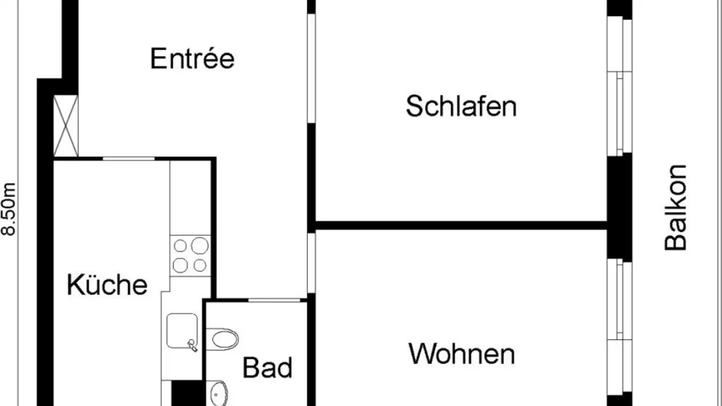 Apartment for rent - Zurlindenstrasse 140, 8003 Zürich - Photo 3