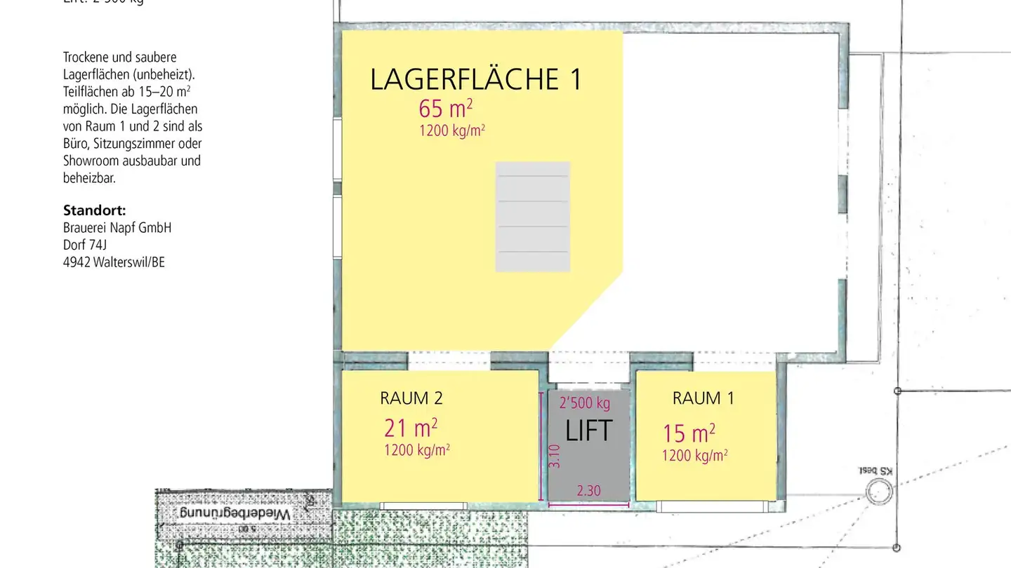 Lagerraum mieten - 4942 Walterswil BE