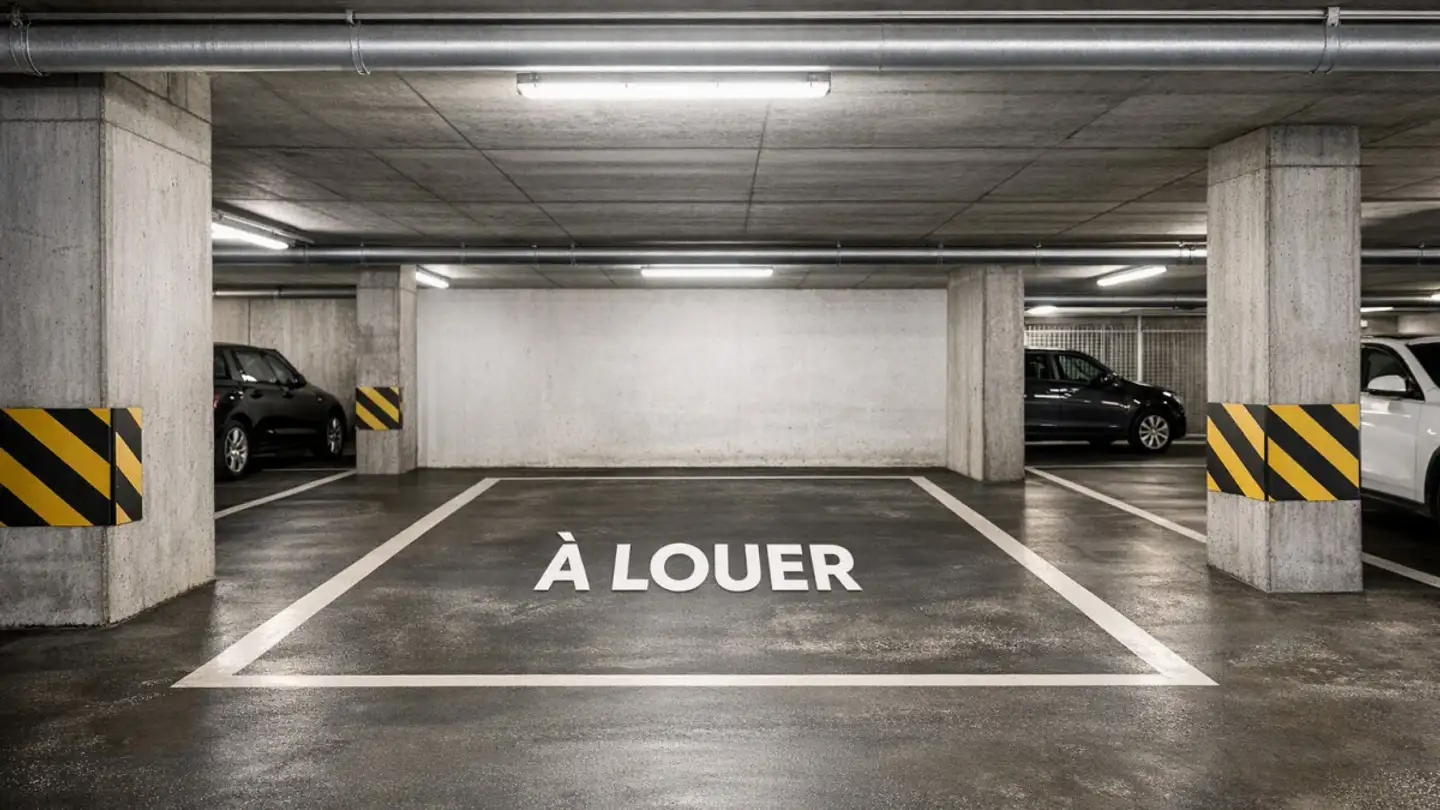 Covered parking space for rent - 1264 St-Cergue