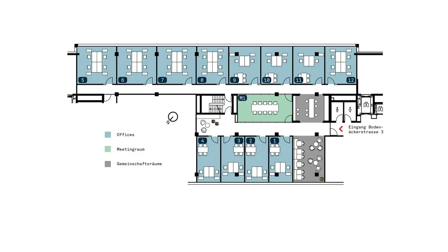 Spazio ufficio in affitto - Bodenäckerstrasse 3, 8957 Spreitenbach - Photo 2