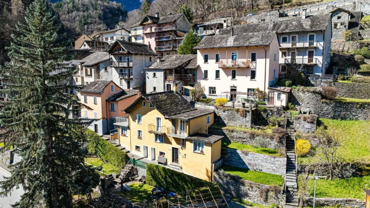 Einfamilienhaus kaufen - Via Val Rovana 1, 6675 Cevio