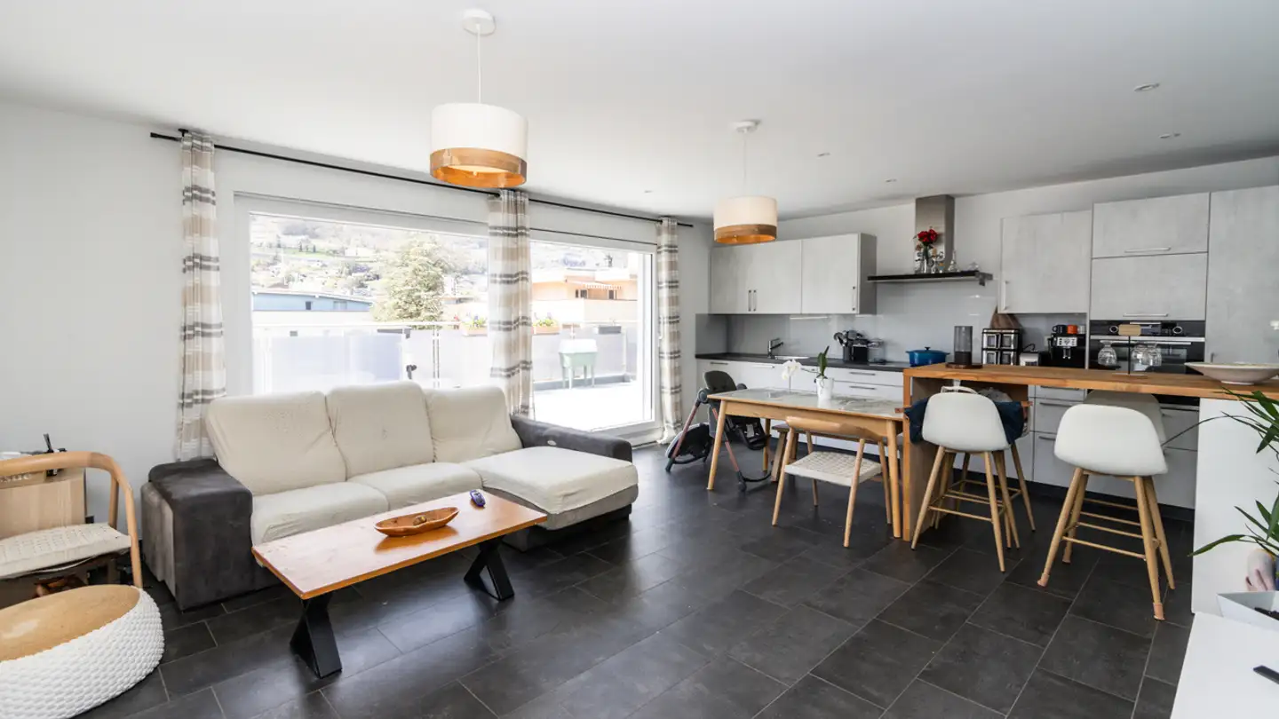 Dachgeschosswohnung mieten - 1870 Monthey - Foto 2