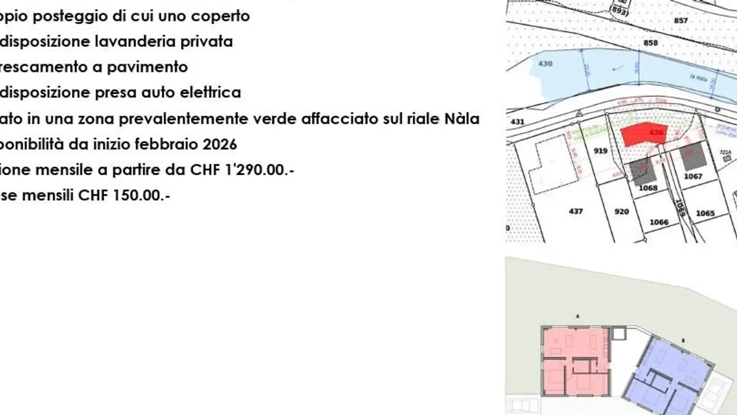 Wohnung mieten - In Caisgéll 80, 6703 Osogna