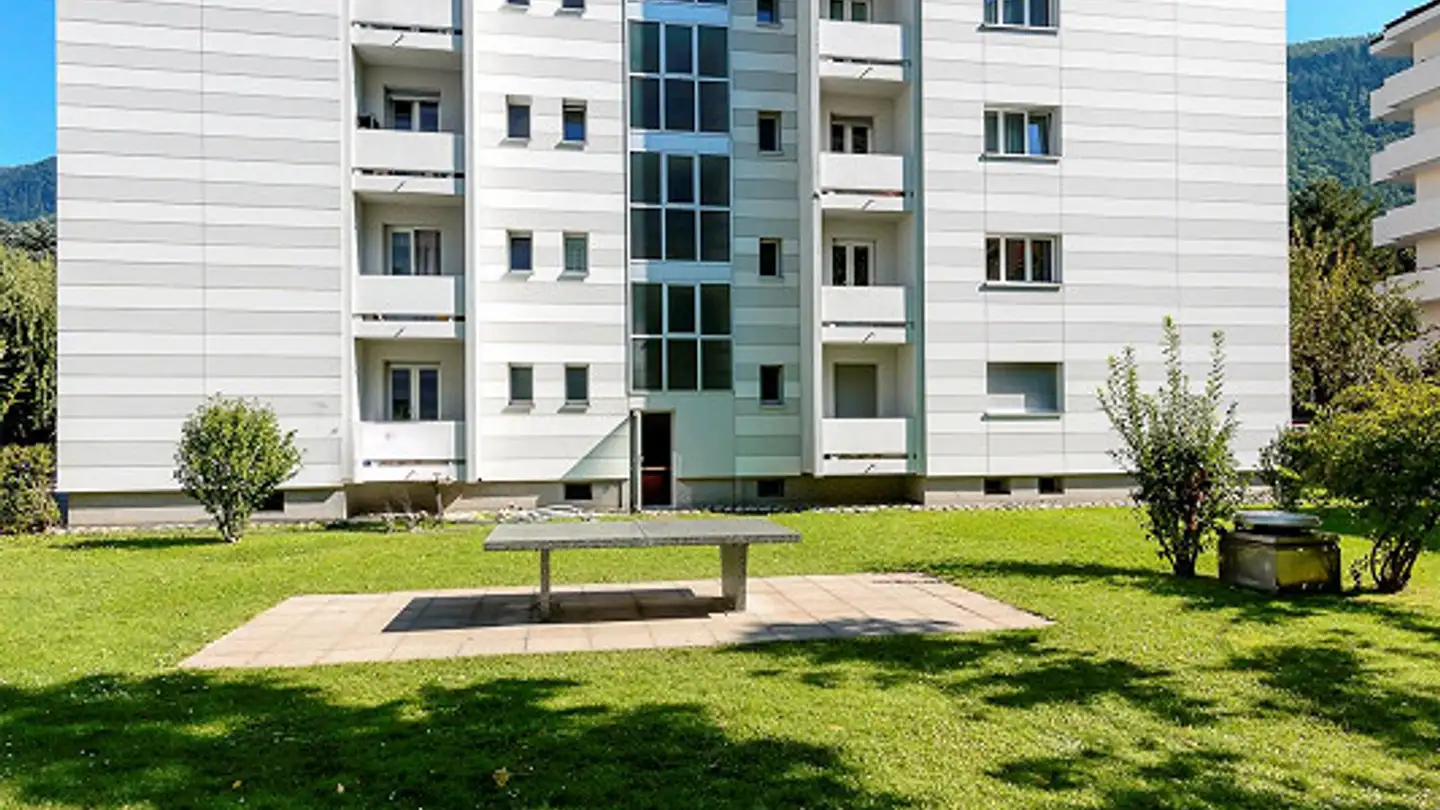 Place de parking souterraine à louer - Avenue de la Fusion 58, 1920 Martigny