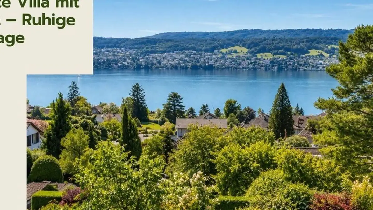 Villa à vendre - 8700 Küsnacht ZH