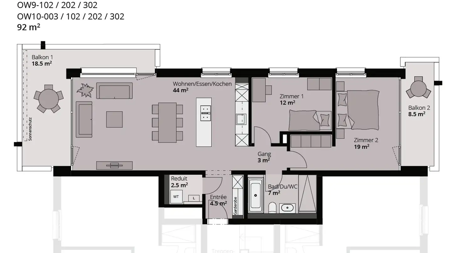 Apartment for sale - Oberer Widacher 10, 5525 Fischbach-Göslikon - Photo 4