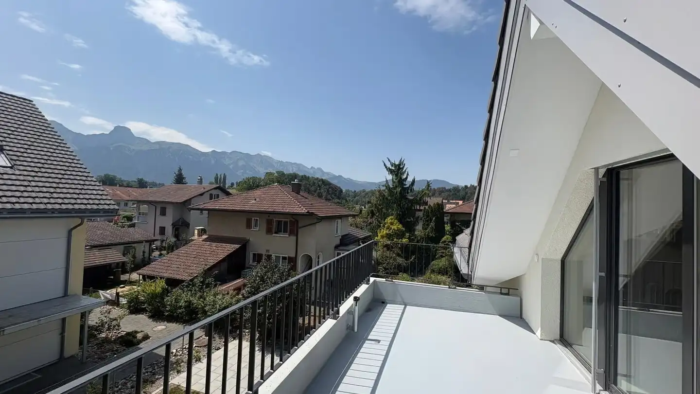 Attique à louer - Schwandstrasse 60, 3634 Thierachern - Photo 3