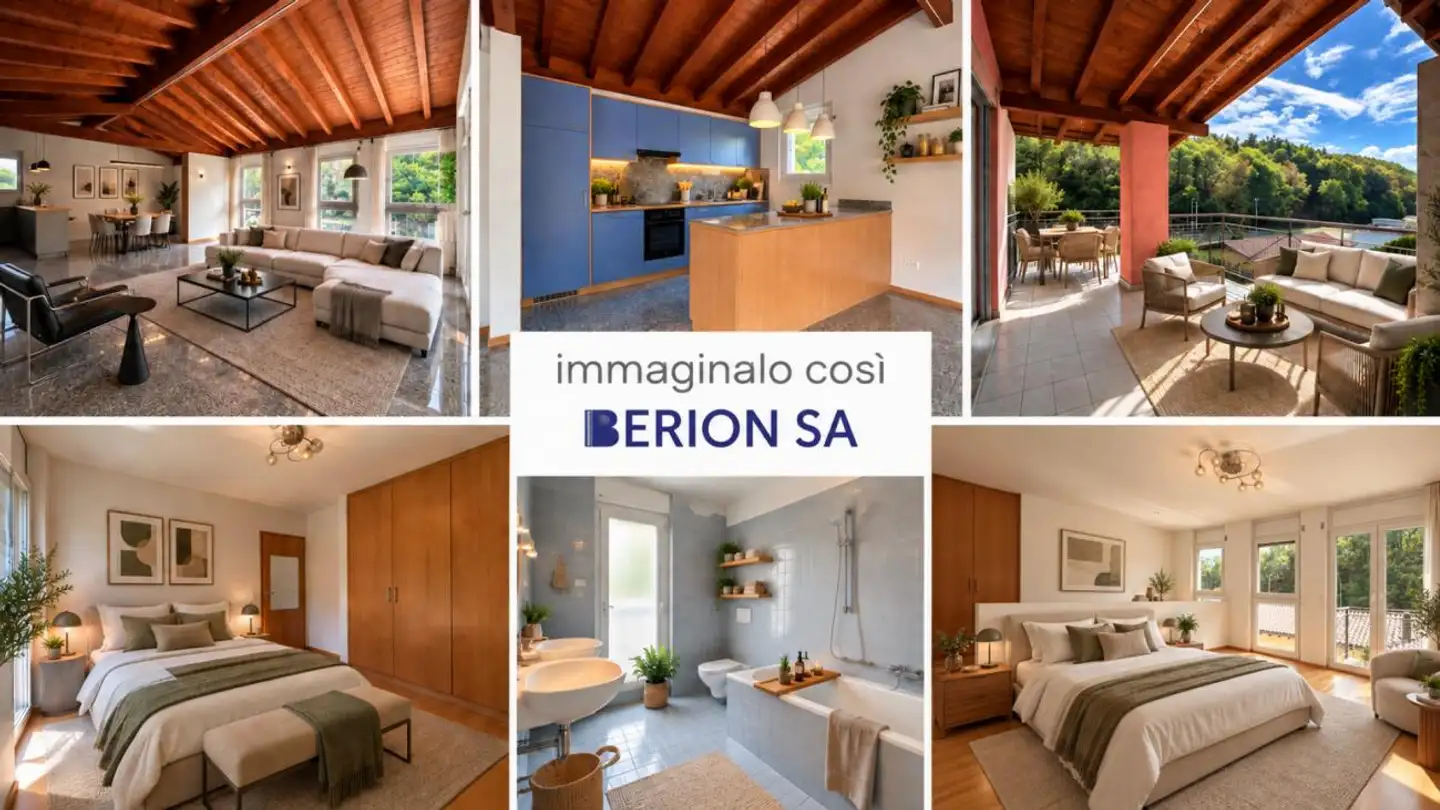 Maison individuelle à louer - Via Vidighetto 61a, 6990 Cassina d'Agno