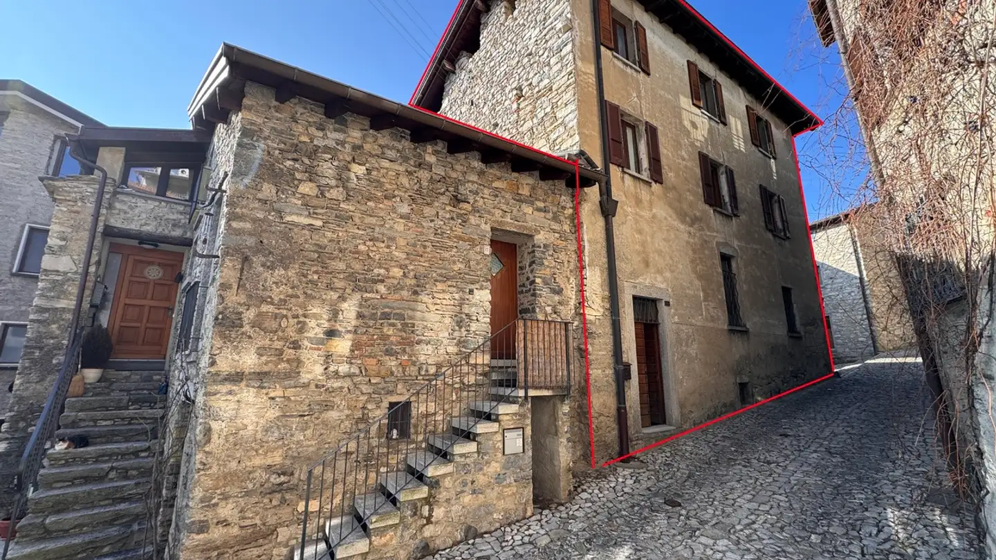 Maison individuelle à vendre - Via Cai 23, 6979 Brè sopra Lugano