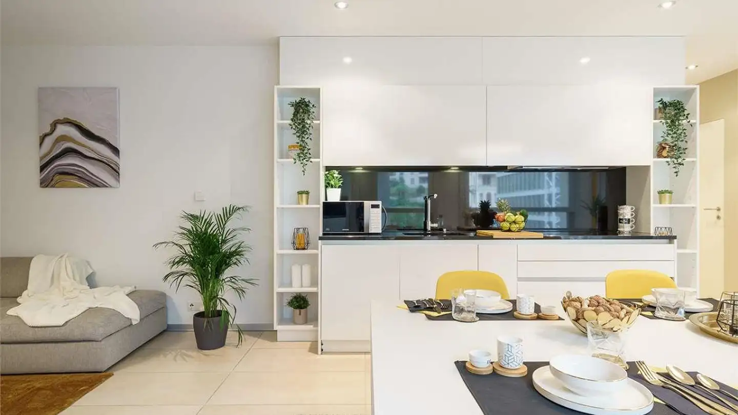 Appartement à louer - Via Delle Scuole 13, 6900 Paradiso - Photo 4