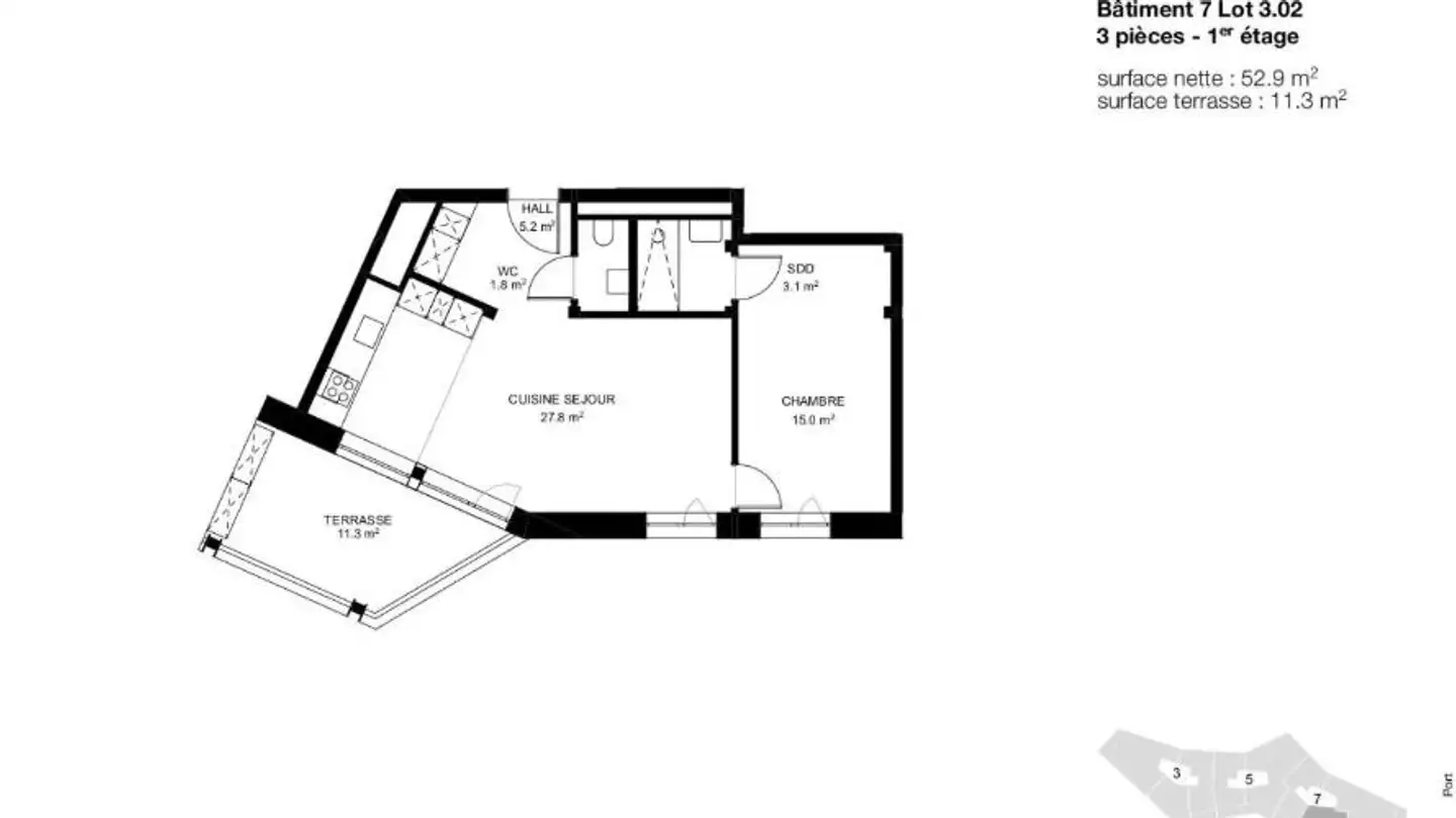 Apartment for rent - Chemin Isaac-Machard 7, 1290 Versoix - Photo 3