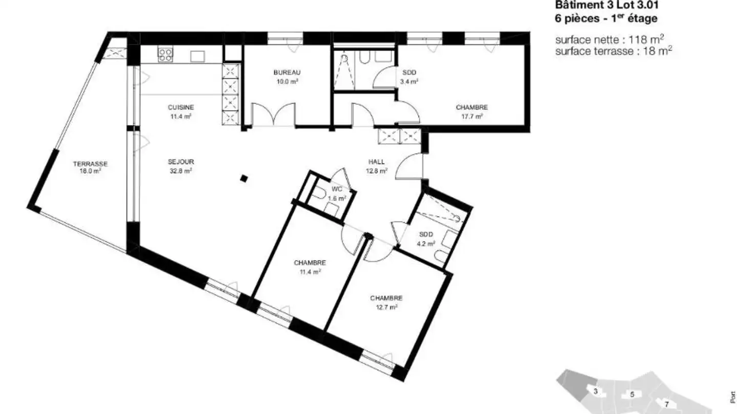 Apartment for rent - Chemin Isaac-Machard 3, 1290 Versoix - Photo 4