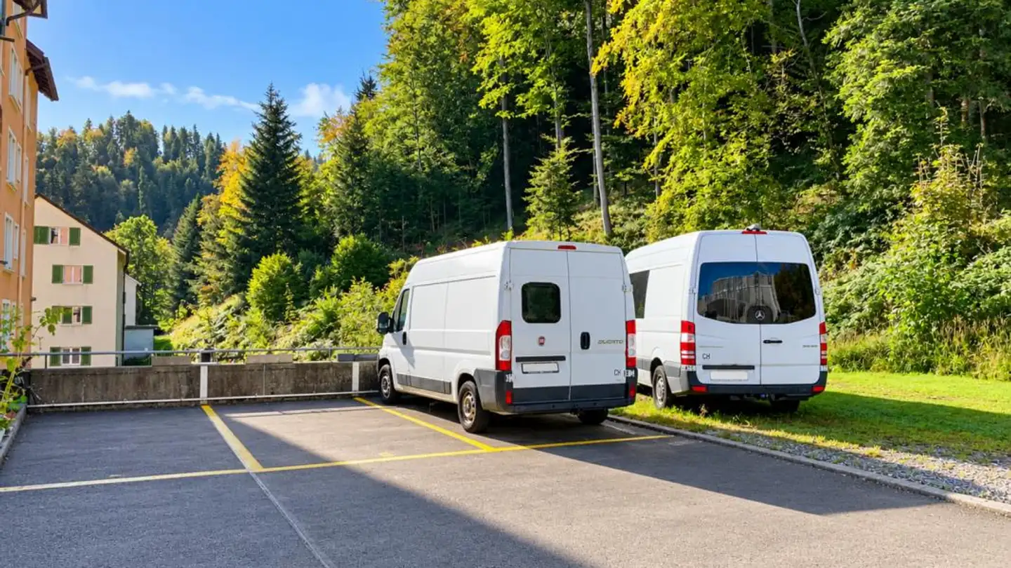 Parkplatz im Freien mieten - Teufener Strasse 168, 9012 St. Gallen