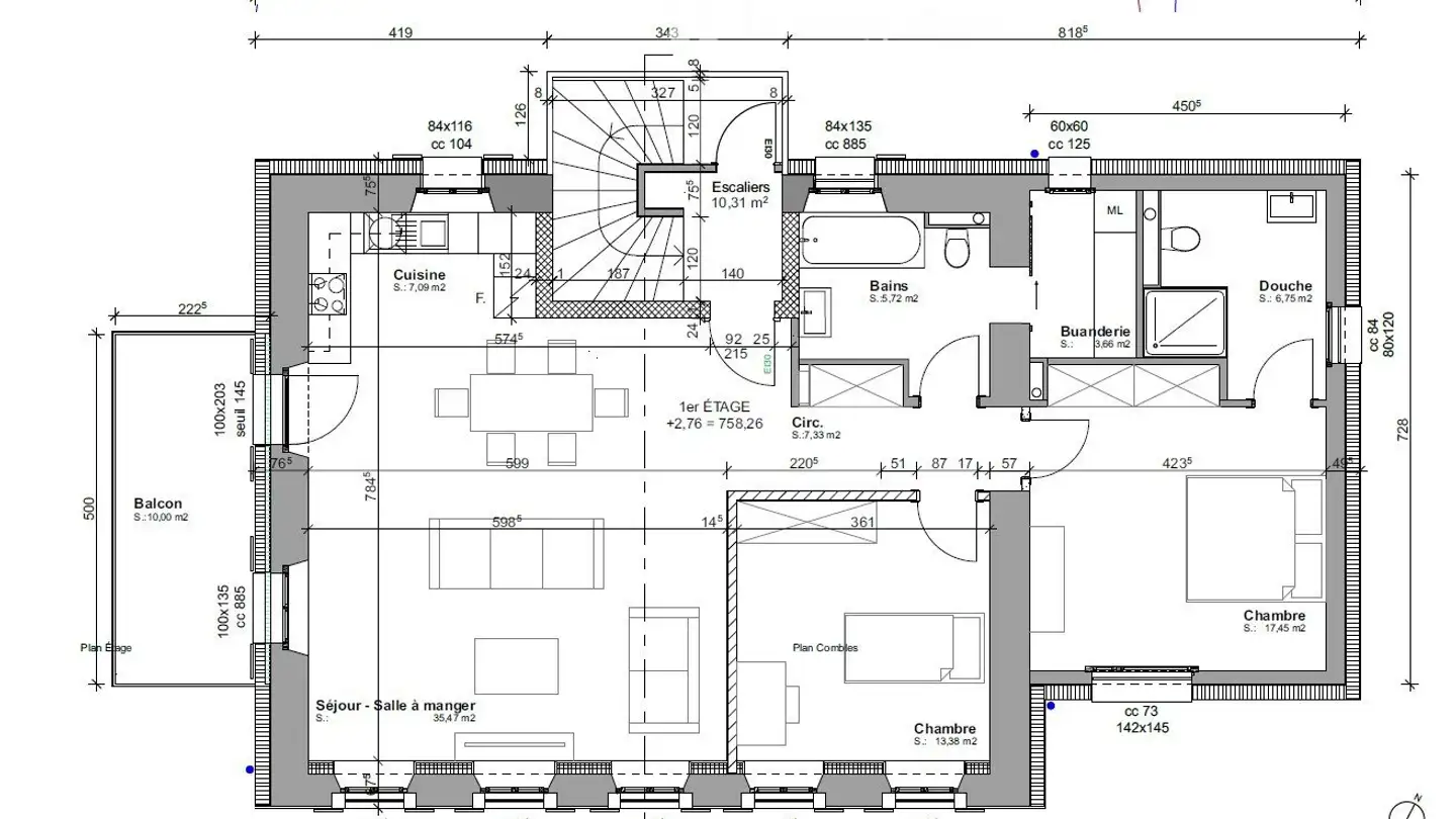 Wohnung mieten - Rue Du Moutier 16, 1337 Vallorbe - Foto 2