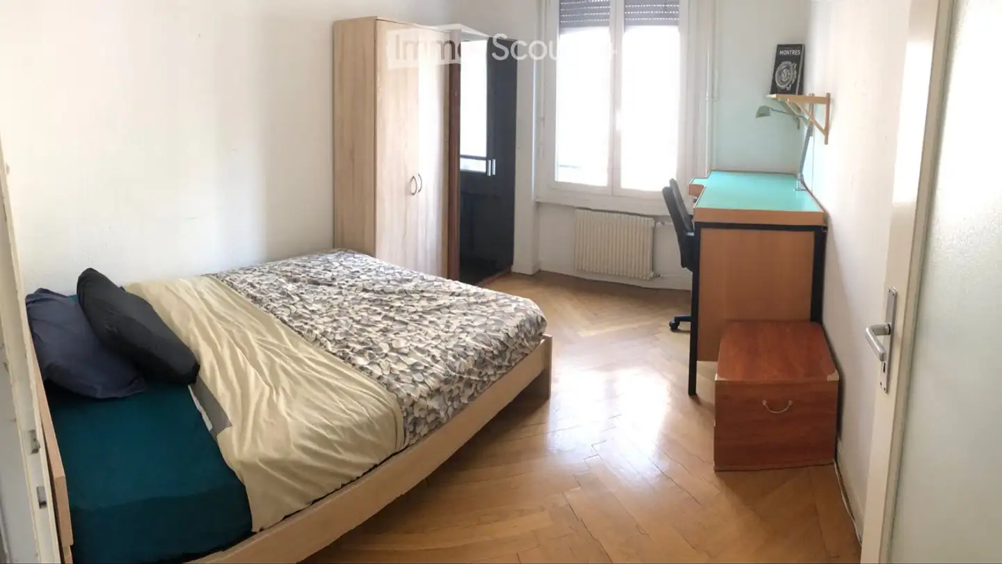 Single room for rent - Rue Des Eaux-Vives 1207, 1207 Genève
