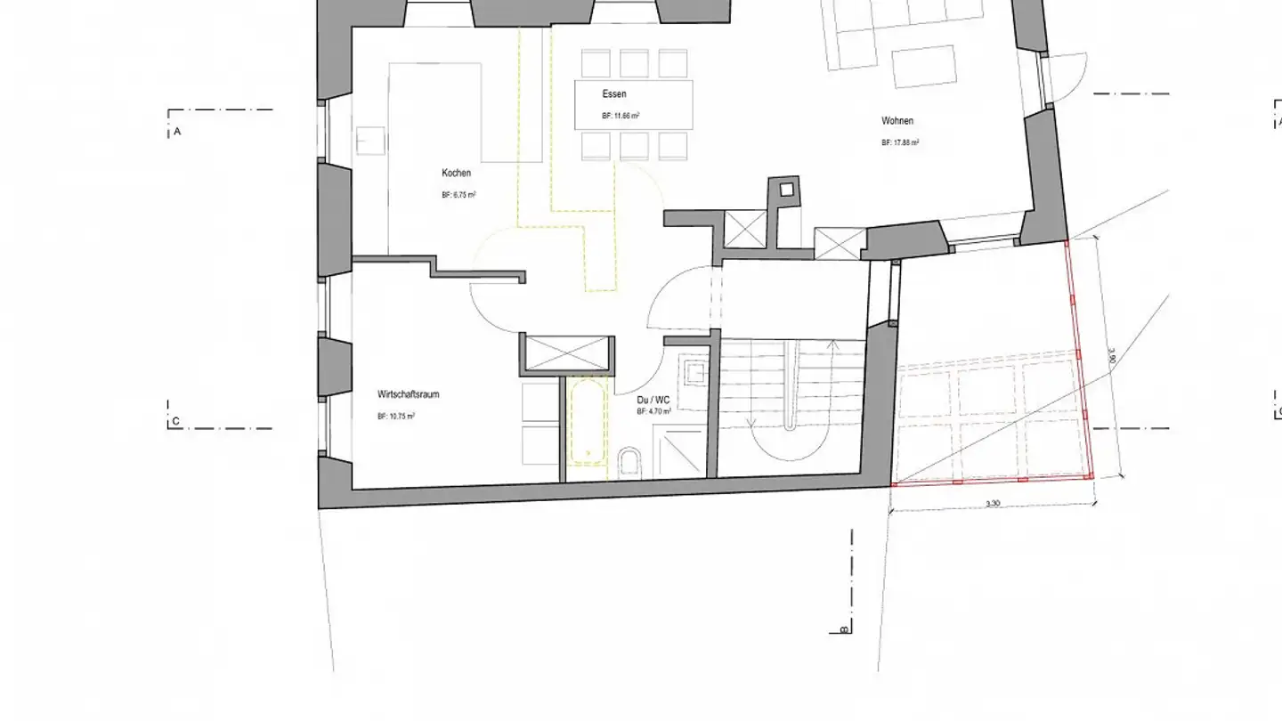 Appartement à louer - Veia Granda 49, 7440 Andeer