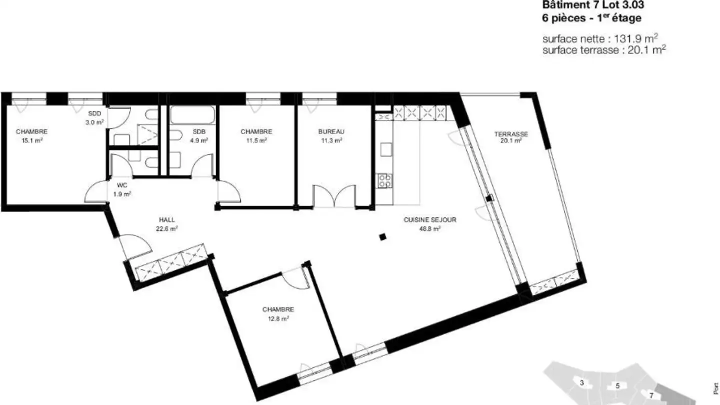 Apartment for rent - Chemin Isaac-Machard 7, 1290 Versoix - Photo 3