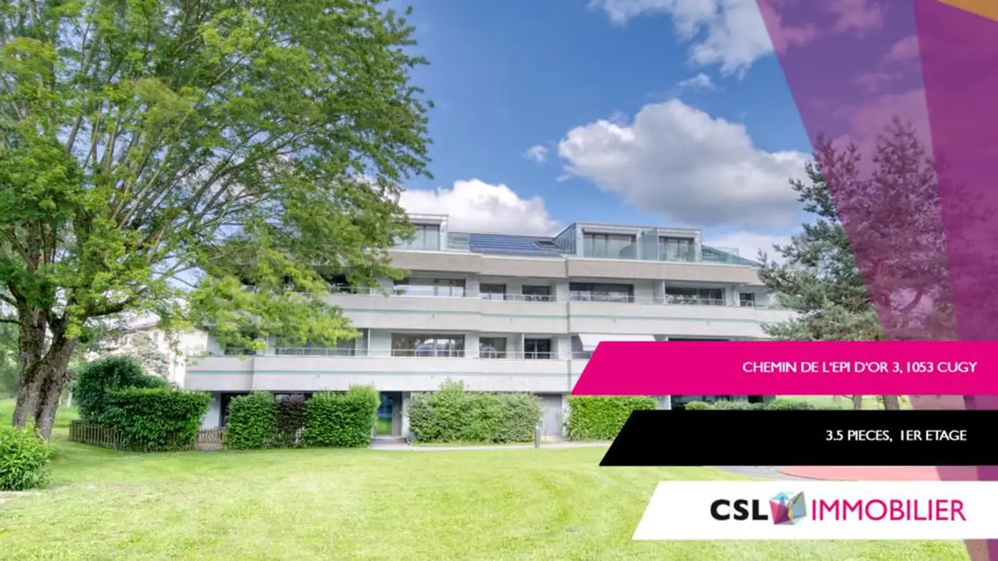 Apartment for rent - Chemin de l'Epi d'Or 3, 1053 Cugy VD