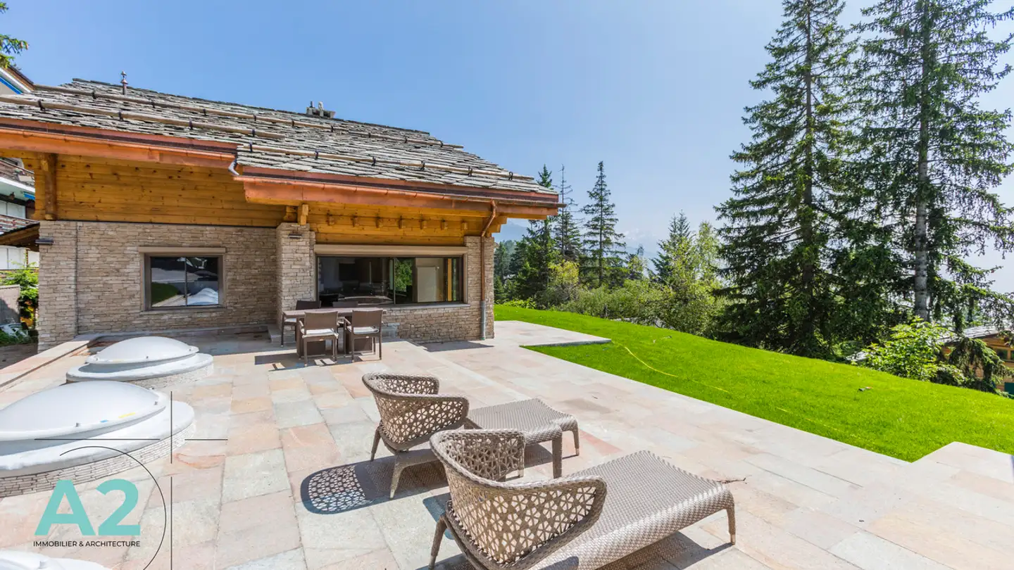 Single house for rent - Route Lens-Crans, 3963 Crans-Montana - Photo 2