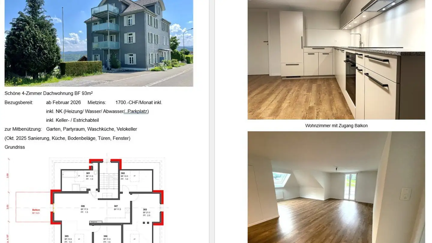 Appartamento in affitto - 9205 Waldkirch - Foto 2