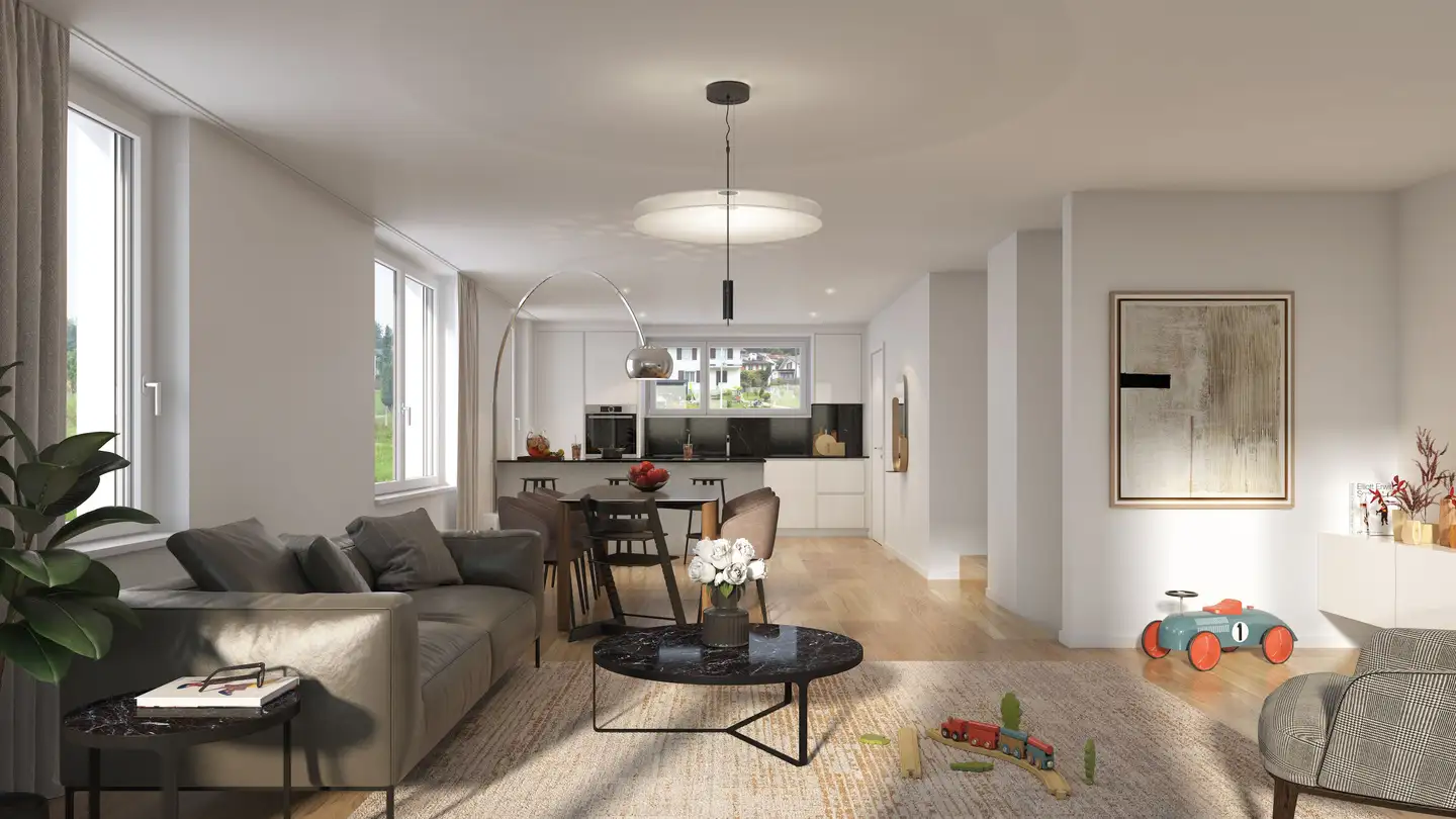 Stepped house for sale - Dürrenäscherstrasse 1, 5723 Teufenthal AG