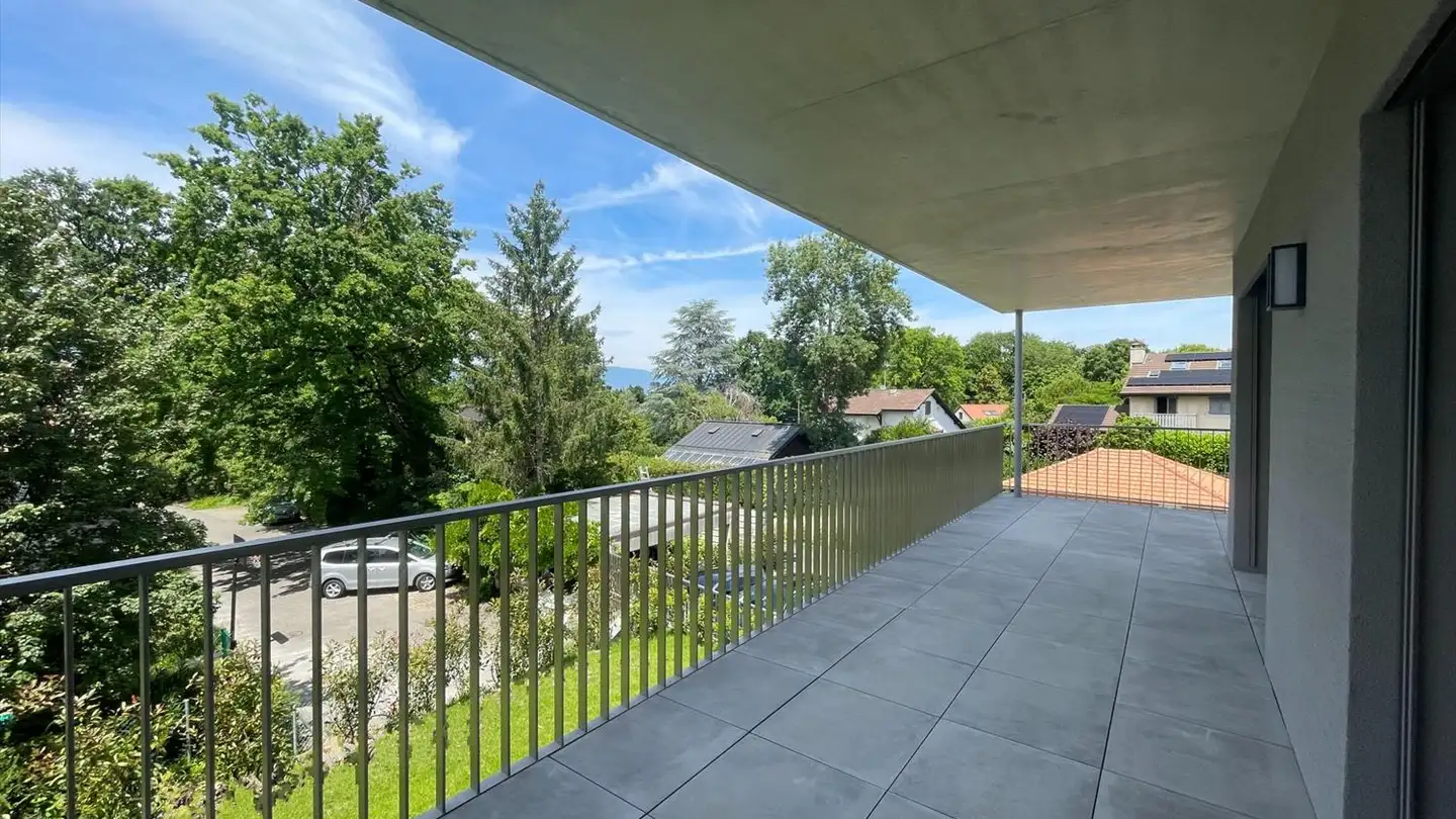 Appartement en terrasse à louer - 1222 Vésenaz