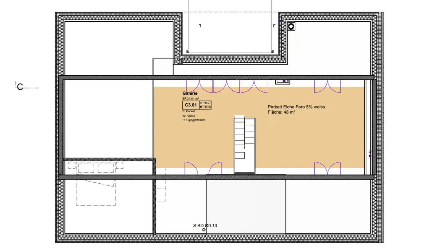 Dachgeschosswohnung mieten - Zur Schür 3, 1736 St. Silvester - Foto 4