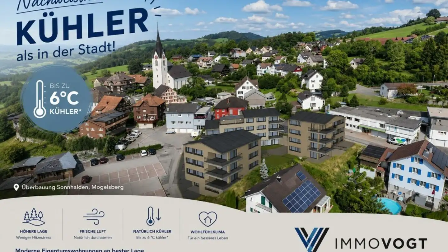 Wohnung mieten - Sonnmattstrasse 4, 9122 Mogelsberg