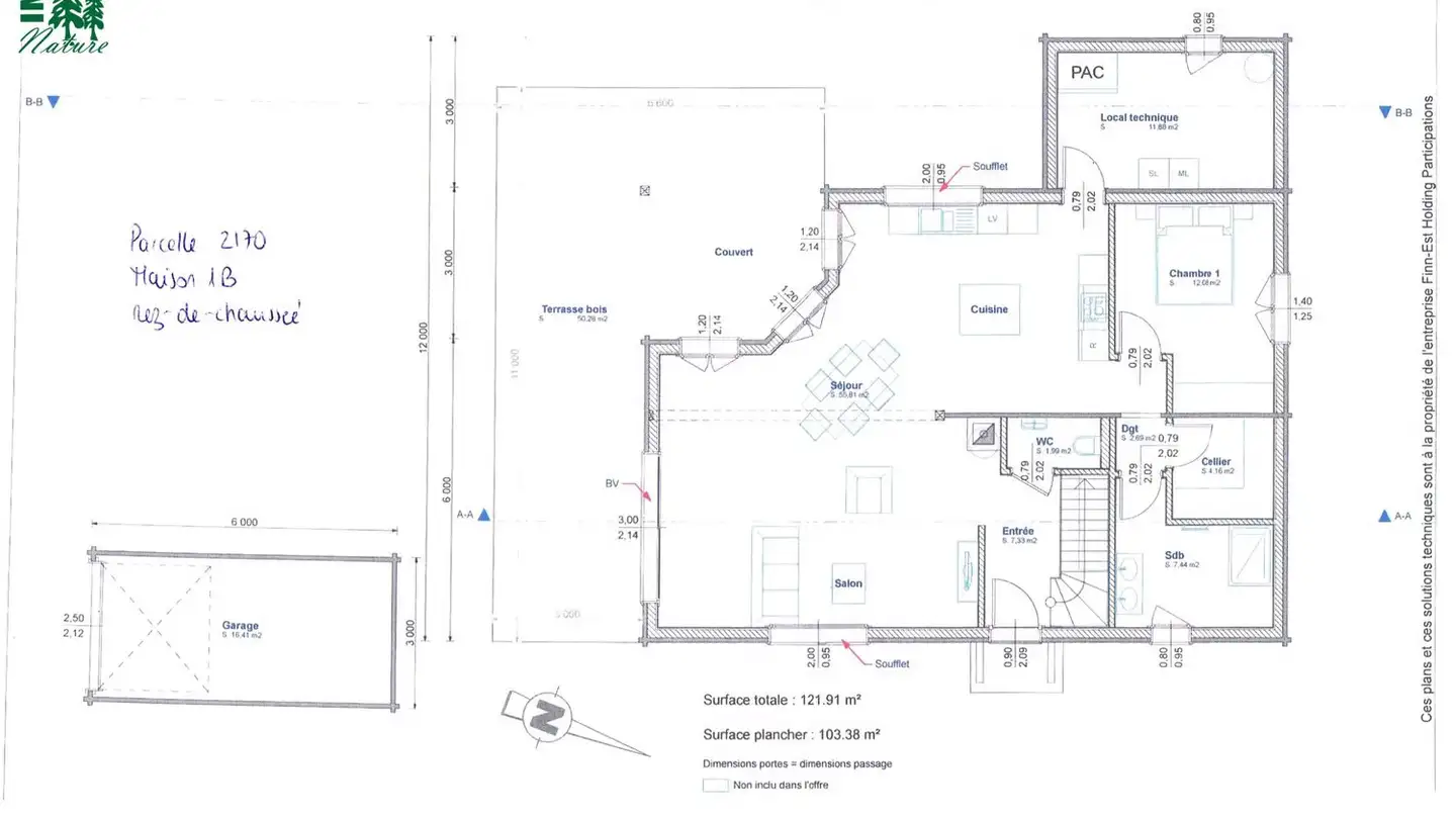 Chalet for sale - Les Pontins, 2610 Les Pontins - Photo 4