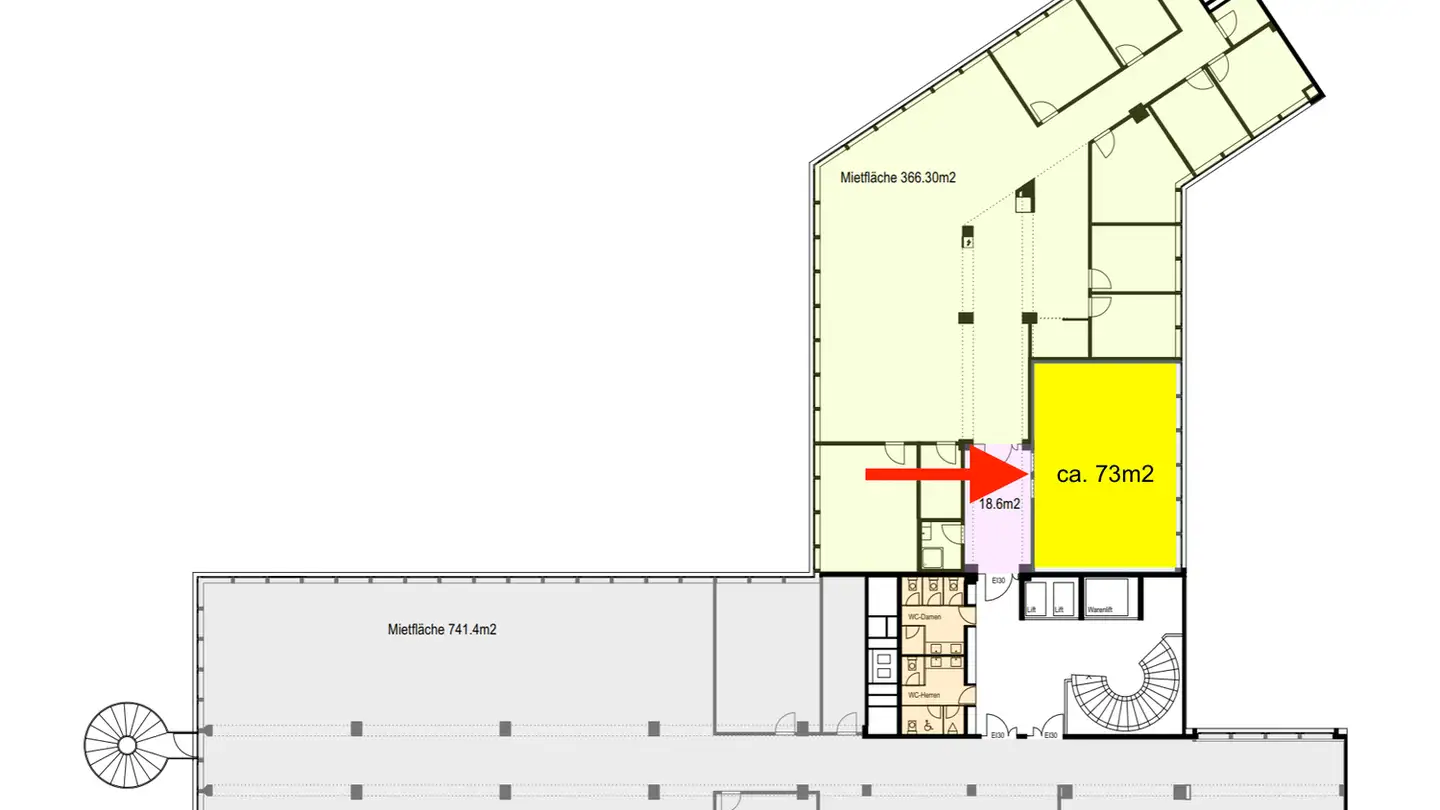 Bürofläche mieten - Steinstrasse 21, 8003 Zürich - Foto 4