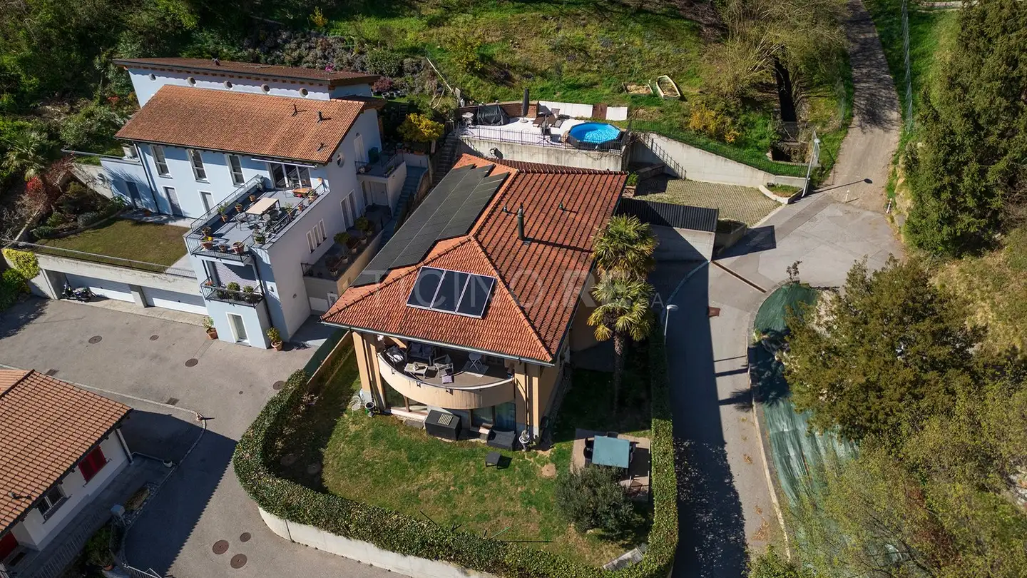 Semi-detached house for sale - Via Tassera Di Sotto 9, 6918 Figino