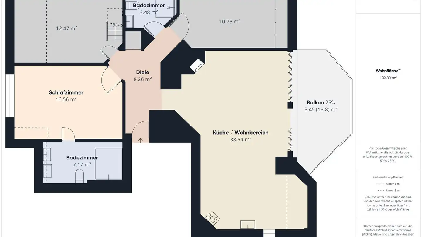 Attic flat for rent - Chemin Des Alouettes / Lerchenweg 5, 2502 Biel/Bienne - Photo 2