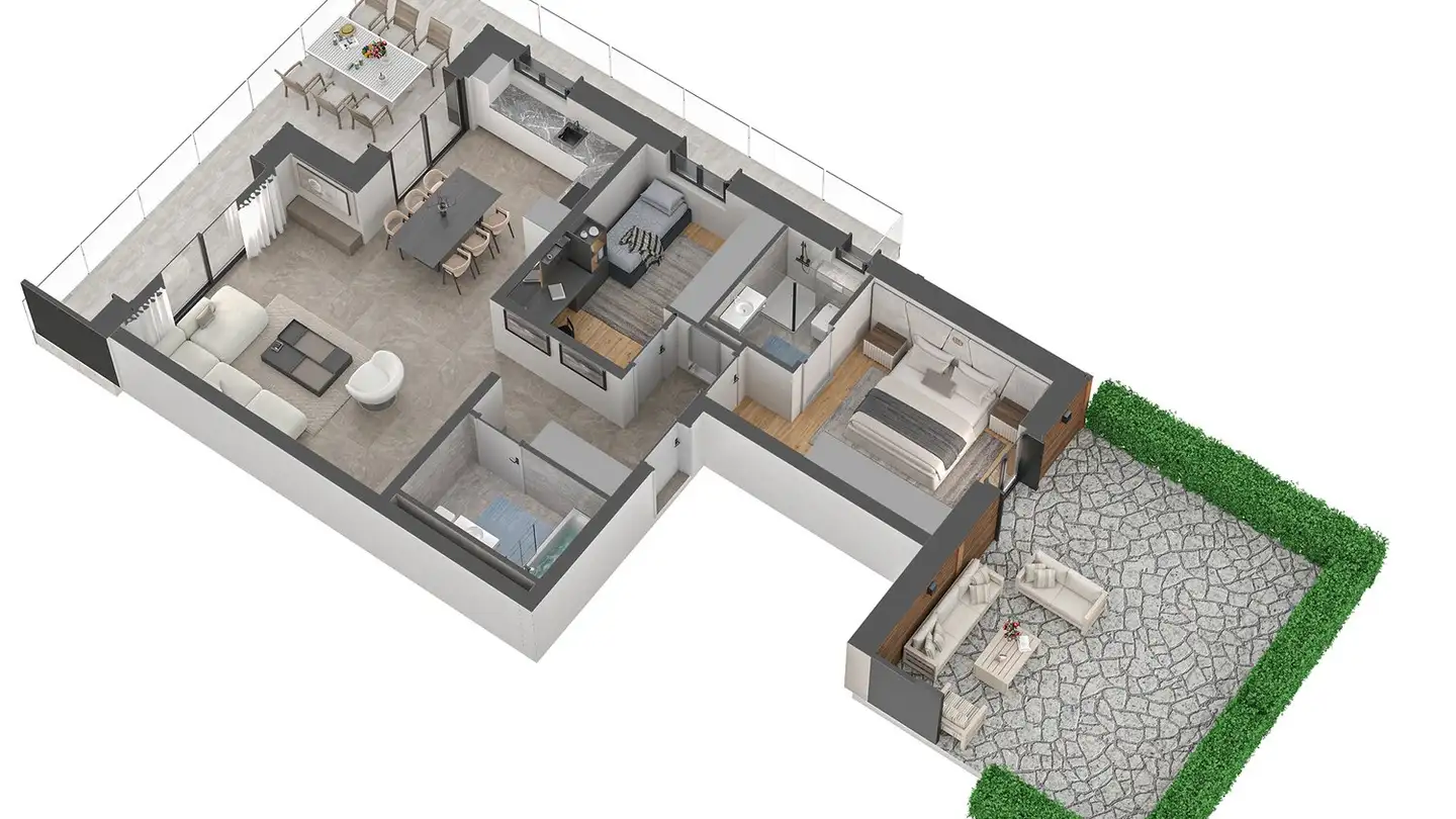 Appartamento a gradini in vendita - Route De Chermoran, 3975 Randogne - Photo 2