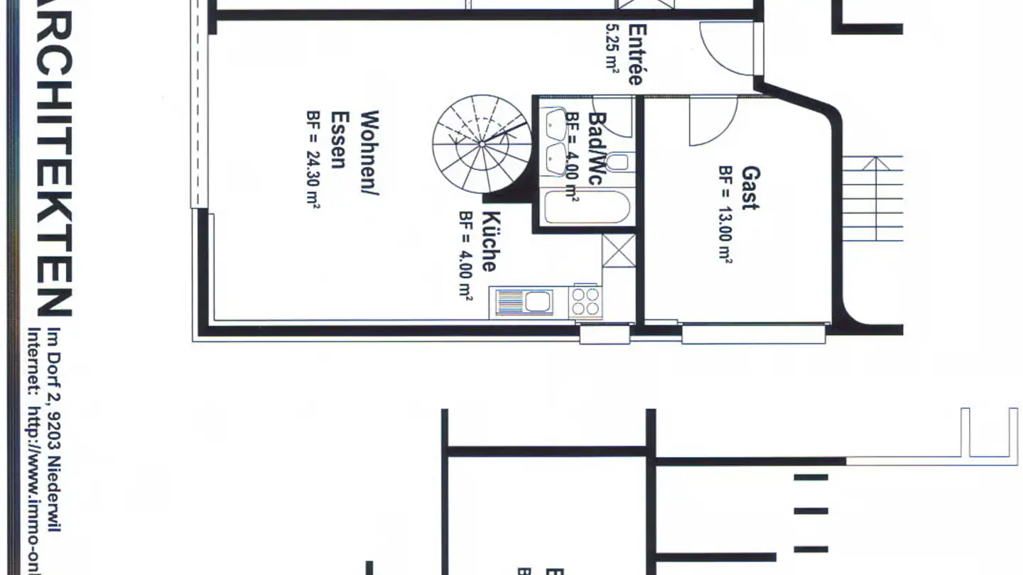 Appartement à louer - Im Dorf 2, 9203 Niederwil SG - Photo 2