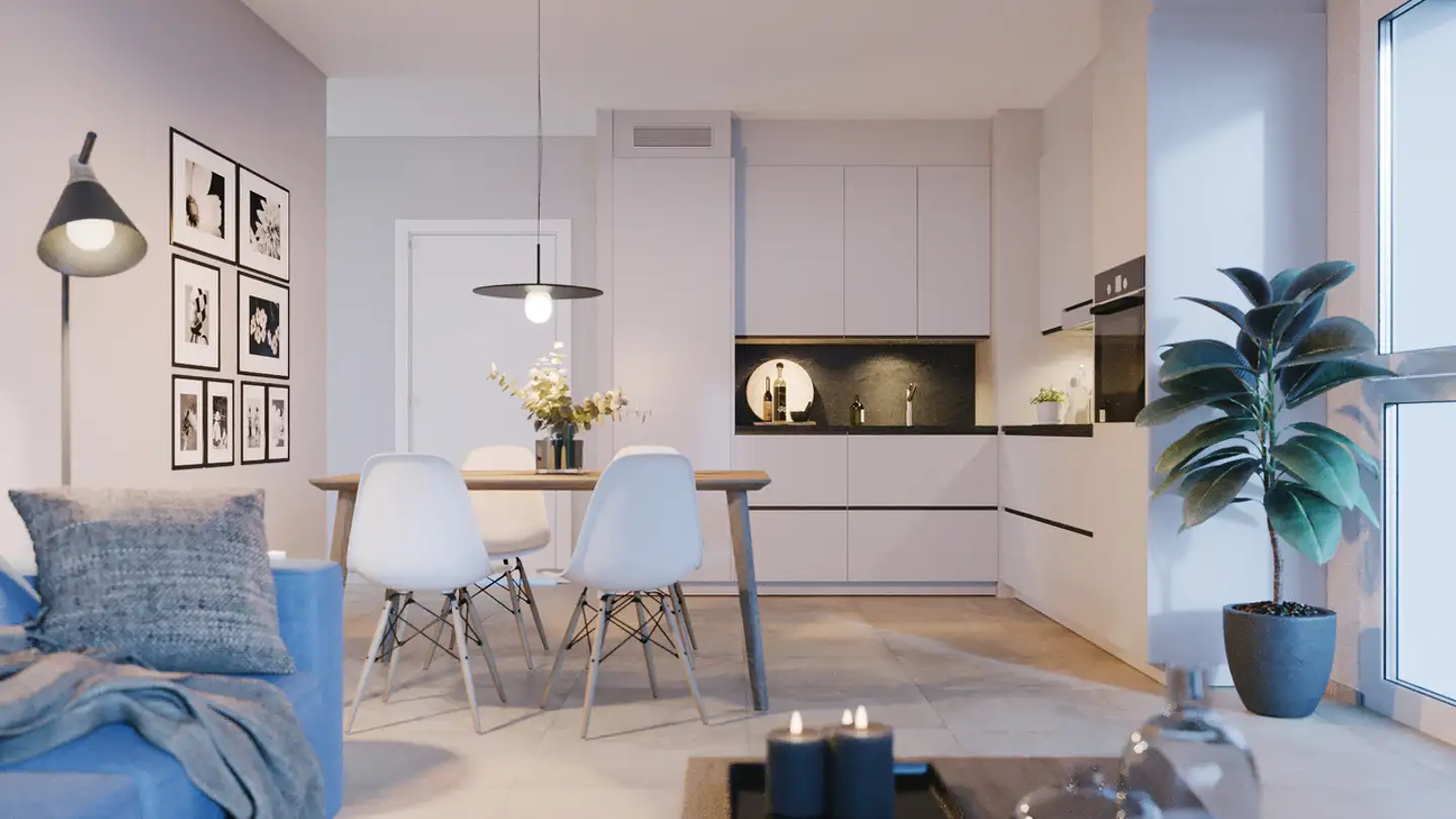 Wohnung mieten - Via Chiosso 7b, 6948 Porza - Foto 3