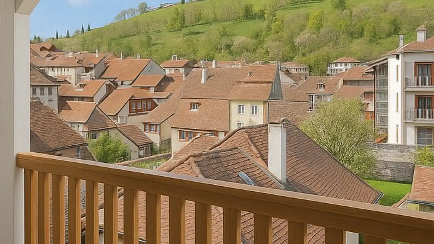 Attic flat for sale - 1510 Moudon