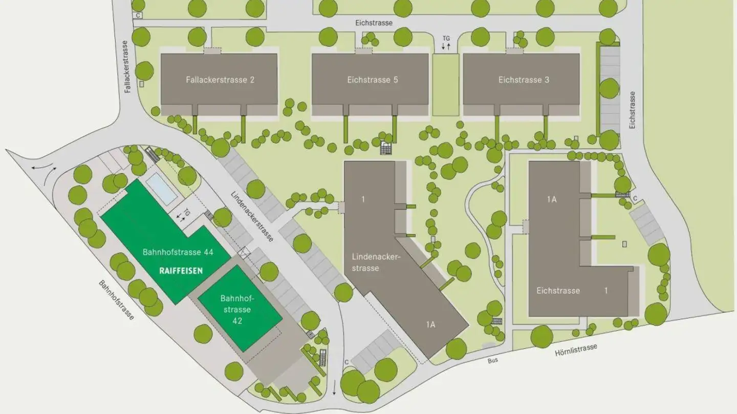 Parcheggio esterno in affitto - Bahnhofstrasse 42, 8360 Eschlikon TG - Photo 3