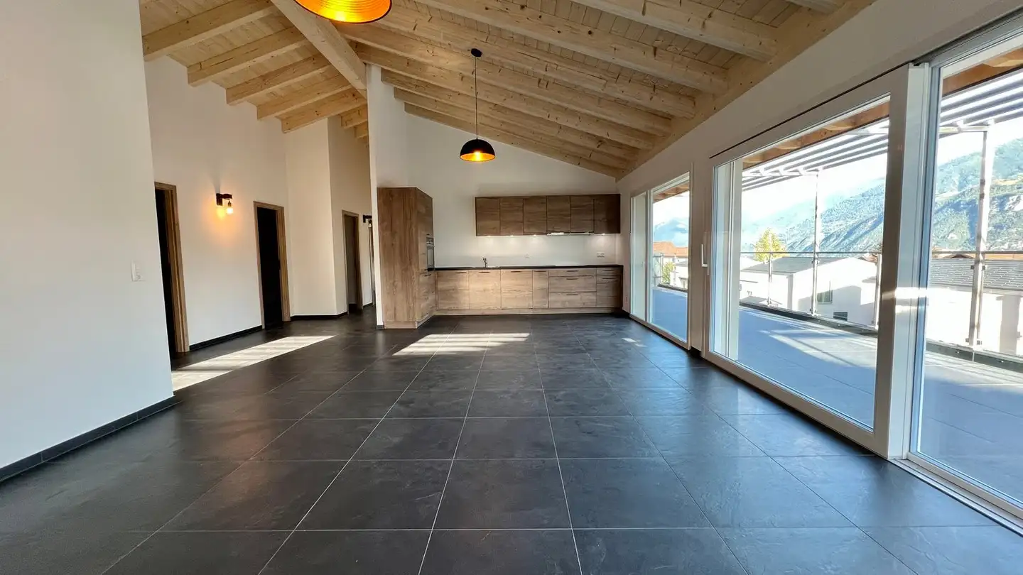 Attic flat for rent - Chemin De Champs Devant 16, 1971 Champlan (Grimisuat) - Photo 3