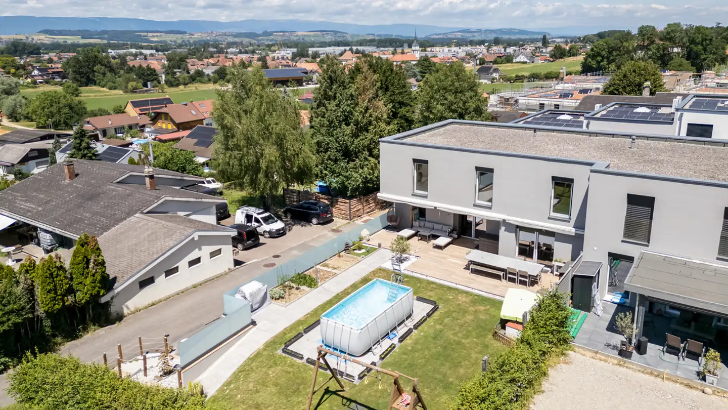 Reihenhaus kaufen - Route De Chany, 1564 Domdidier - Foto 2