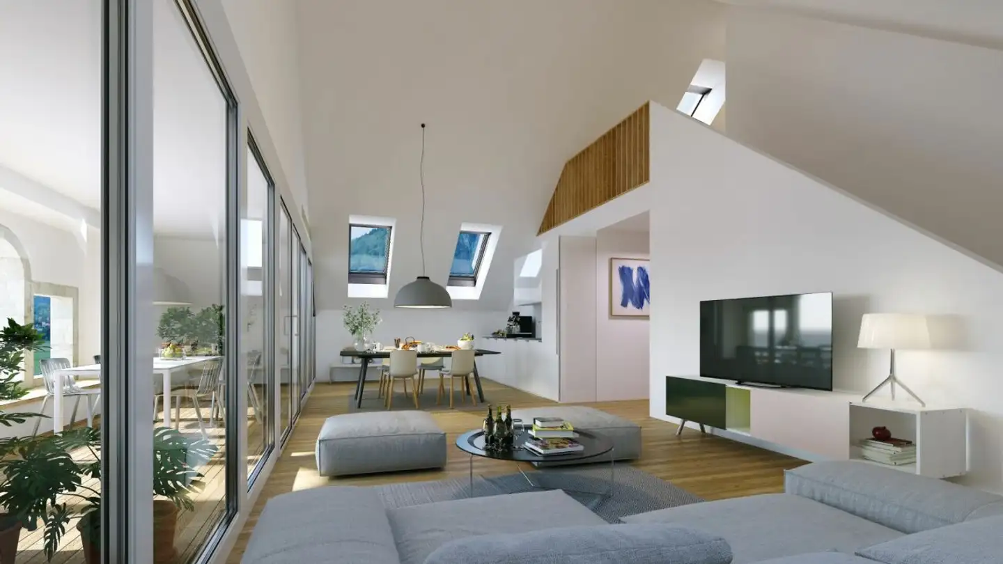 Attique à vendre - Route De Couvet 6, 2113 Boveresse