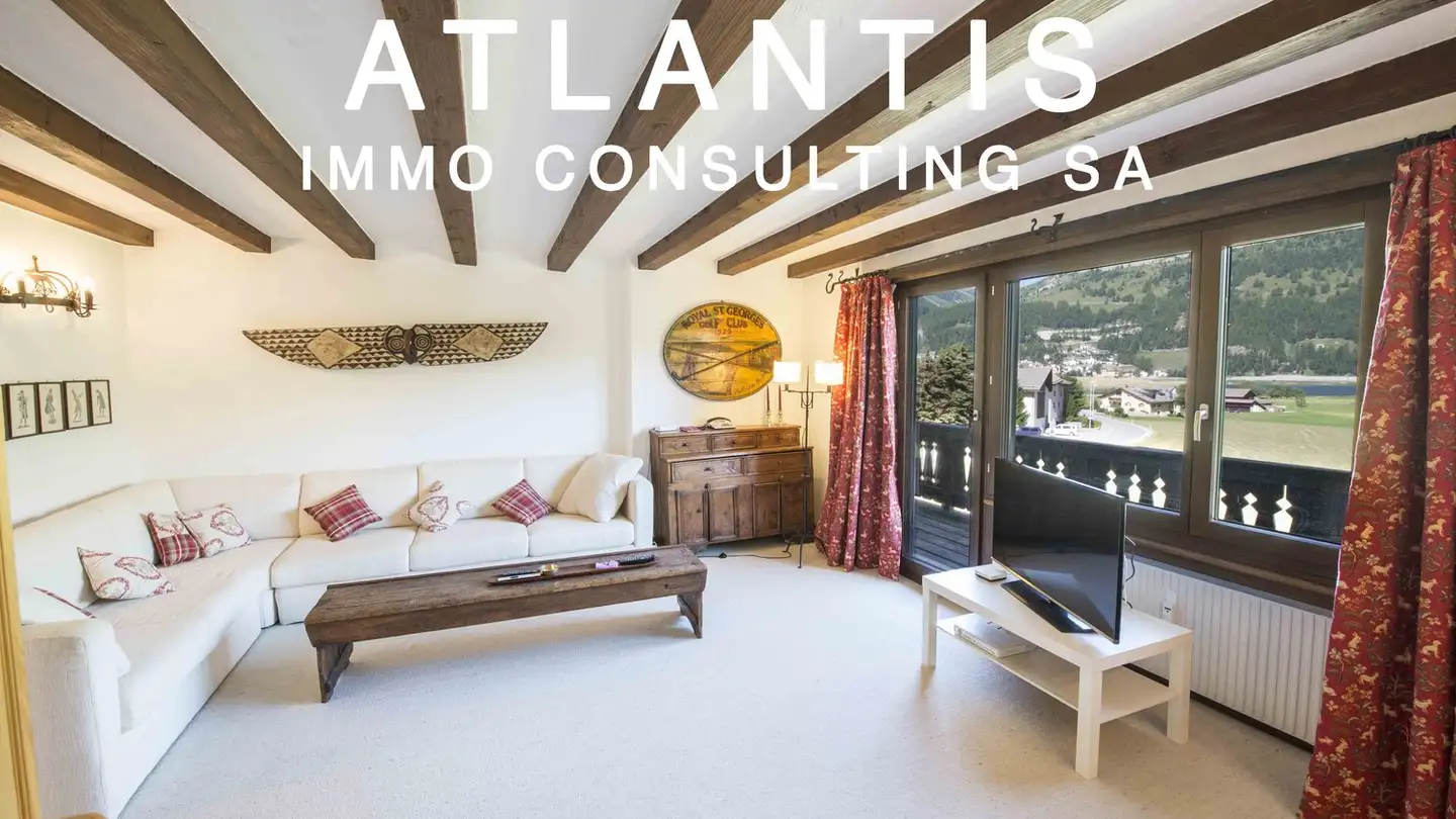 Appartement à louer - 7513 Silvaplana-Surlej