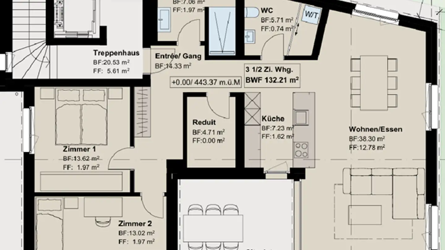 Appartamento in vendita - Kindergartenstrasse, 5703 Seon - Foto 3