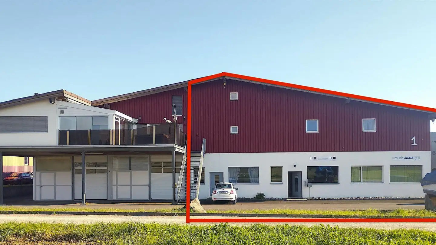 Gewerbe kaufen - Moosmatten 1, 6287 Aesch LU